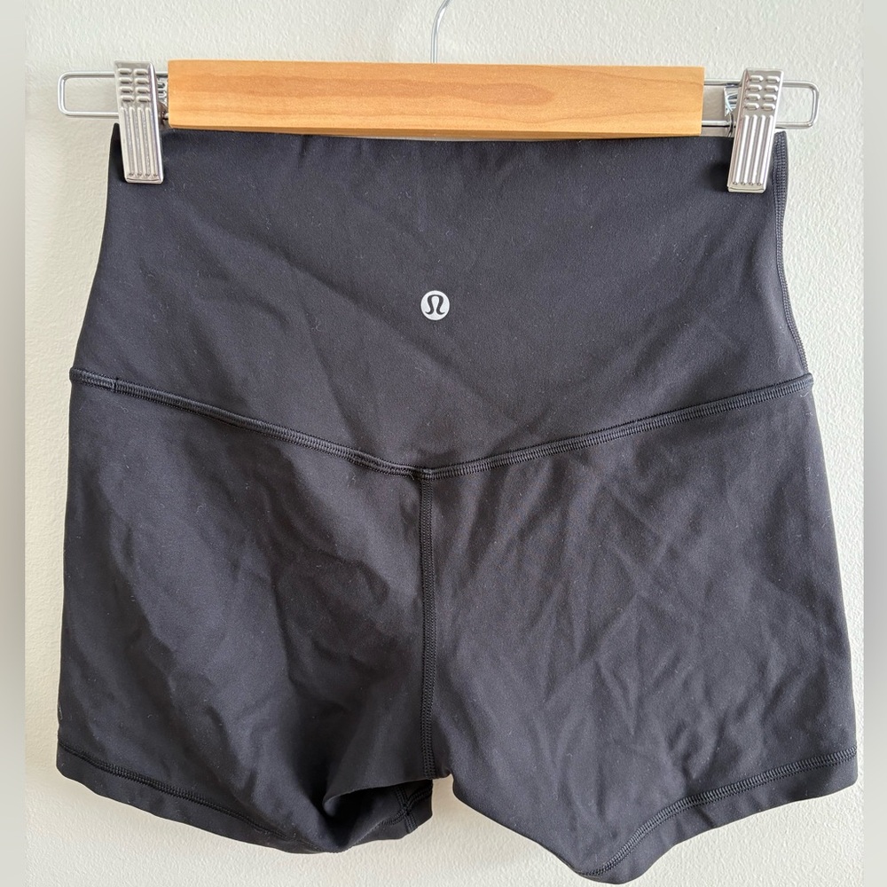 Lululemon Align High-Rise Short 4” Black